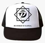 NO HUMAN IS ILLEGAL CAPS - Pink | Brown | Black | Blue